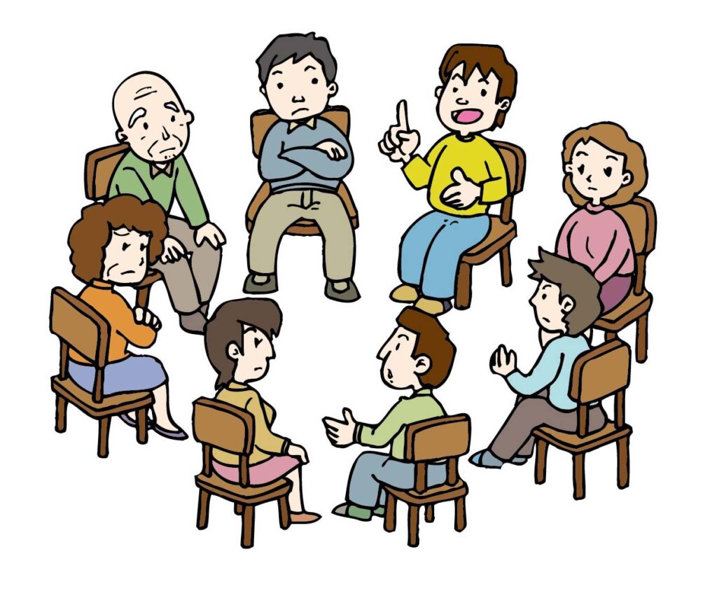 話をしてみよう