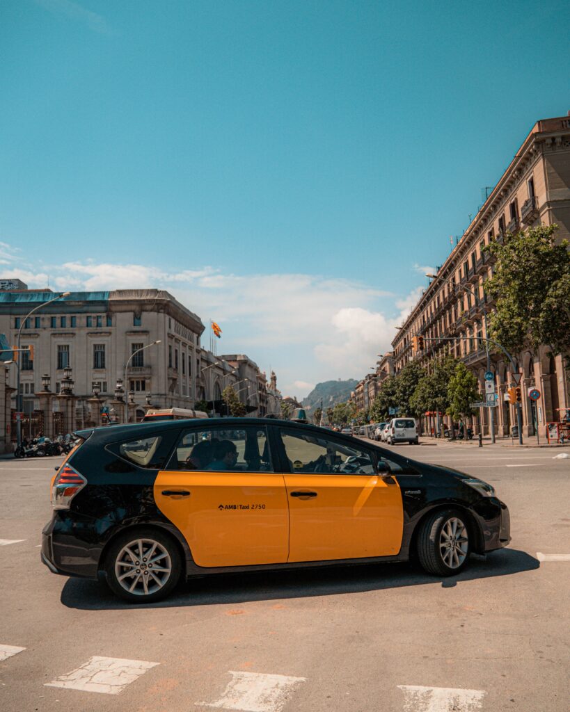 バルセロナのタクシー